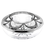 Silver caviar bowl "Triumphal"