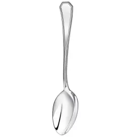 Кофейная чашка из серебра "Рифленая" с ложкой