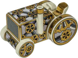 Набор фигурок из фарфора "Механика. Ретро" 3 шт. Набор фигурок из фарфора "Механика. Ретро" 3 шт.