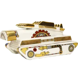 Набор фигурок из фарфора "Механика. Стимпанк" 4 шт., малый Набор фигурок из фарфора "Механика. Стимпанк" 4 шт., малый