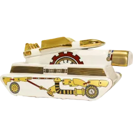 Набор фигурок из фарфора "Механика. Стимпанк" 4 шт., большой Набор фигурок из фарфора "Механика. Стимпанк" 4 шт., большой