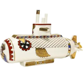 Набор фигурок из фарфора "Механика. Стимпанк" 4 шт., большой Набор фигурок из фарфора "Механика. Стимпанк" 4 шт., большой