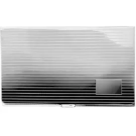 Серебряная визитница "Тень"