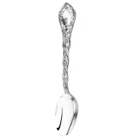 Silver "Grapevine" table spoon for 1 person, in a case