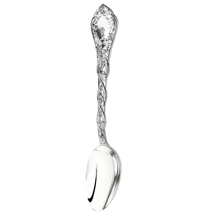 Silver "Grapevine" table spoon for 1 person, in a case