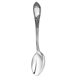 Серебряная столовая ложка "Престиж" с чернением