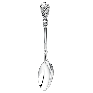 Silver tea set "Patron": spoon, cup