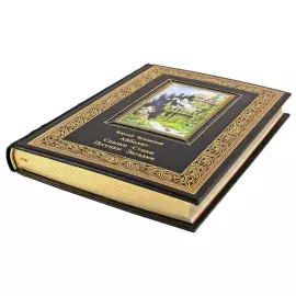 Книга в кожаном переплете "Айболит. Сказки." Чуковский К. И.