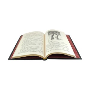 Книга в кожаном переплете "Еврейские сказки" Захер-Мазох Л.