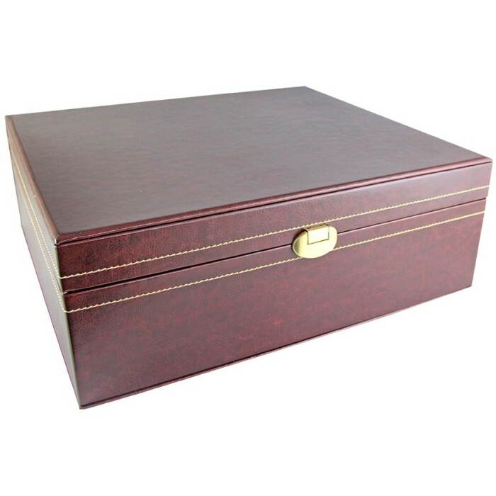 Leather-bound book "The Bible" in a gift box