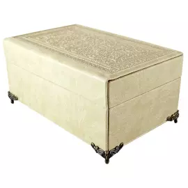 Подарочная шкатулка для украшений на ножках, с замком