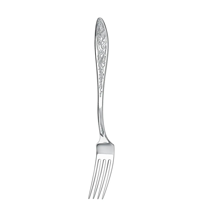 Set of children's silver cutlery CD "Morozko": fork, spoon, teaspoon, for 1 person