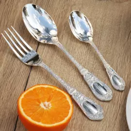 Silver tablespoon "Family" for 1 person