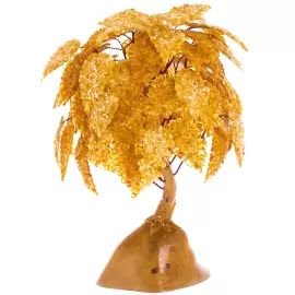 Сувенир из янтаря "Дерево" 25 веток