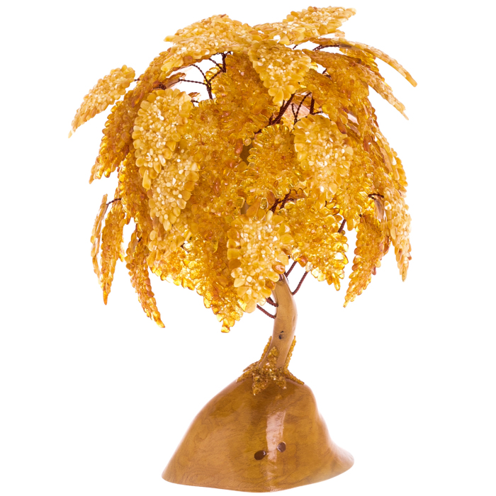 Amber souvenir "Tree" 25 branches