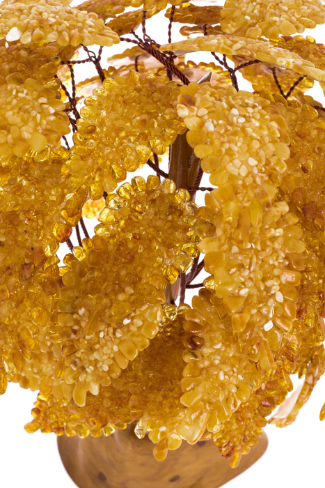 Amber souvenir "Tree" 25 branches