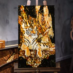 Amber panel "Tiger"