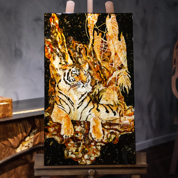 Amber panel "Tiger"