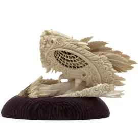 Скульптура из бивня мамонта "Сова"