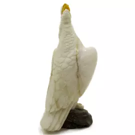 Anhydrite sculpture "Parrot"