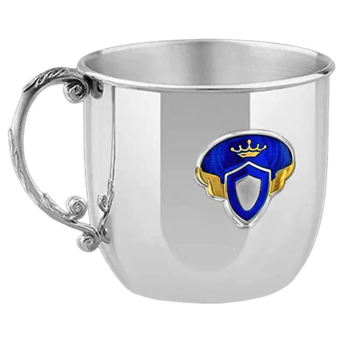 Children's silver mug CD "Prince" for 1 person
