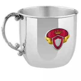 Детская серебряная кружка КД "Принцесса" на 1 персону