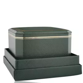 Cross pendant "Princess" in white gold with diamonds