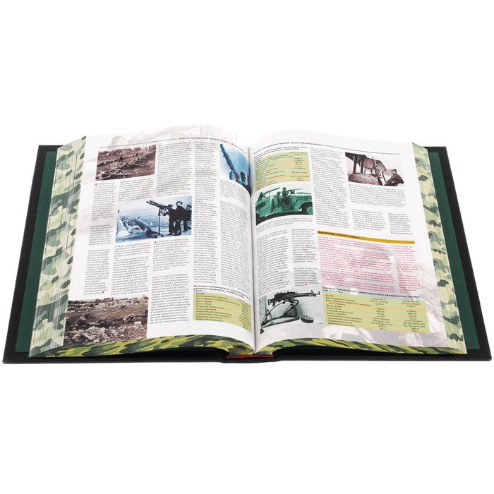 Leather-bound book "Small arms of the World"