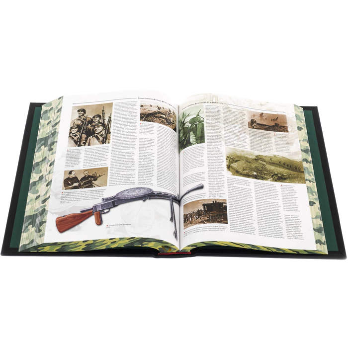 Leather-bound book "Small arms of the World"