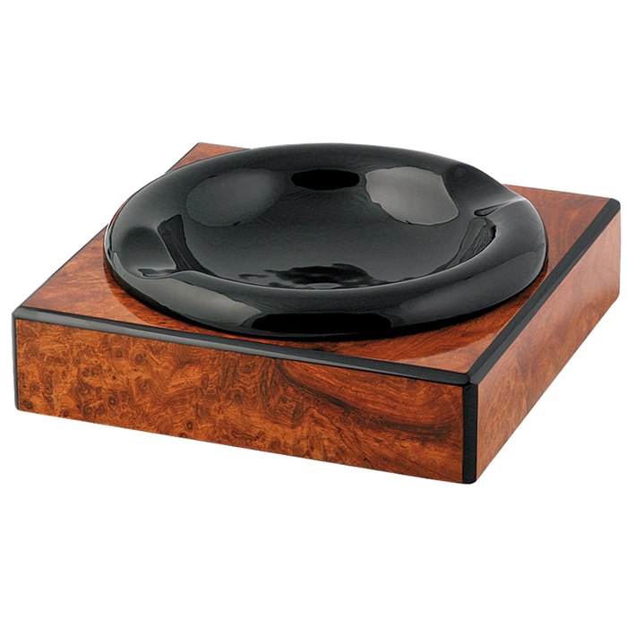 Ashtray for cigars Mastro de Paja brown