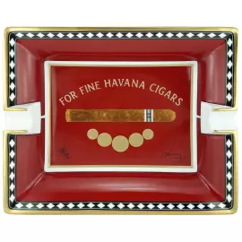 Пепельница "Medailles" Elie Bleu красная