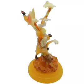 Композиция из янтаря "Лиса и фазан"