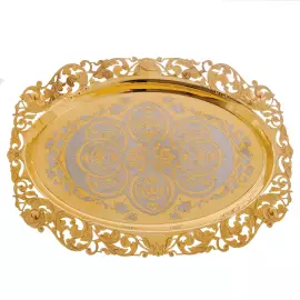 Набор для шампанского "Романтика" Златоуст