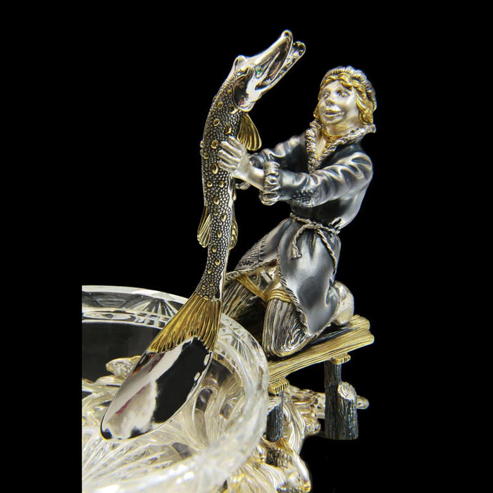 Silver caviar "At the behest of the pike"