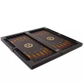 Нарды из ясеня и янтаря "Тигр"