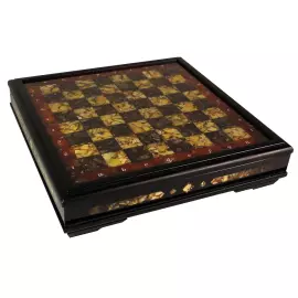Шахматный ларец из мореного ясеня