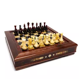 Walnut Chess Chest
