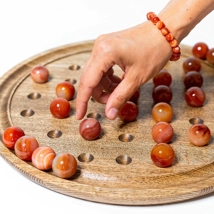 Solonoble Board Game "Solar Agate" Red