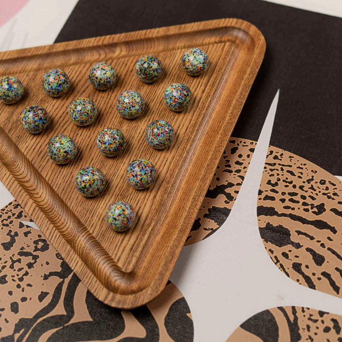 Solonoble "Triangle" Pixel multi board game
