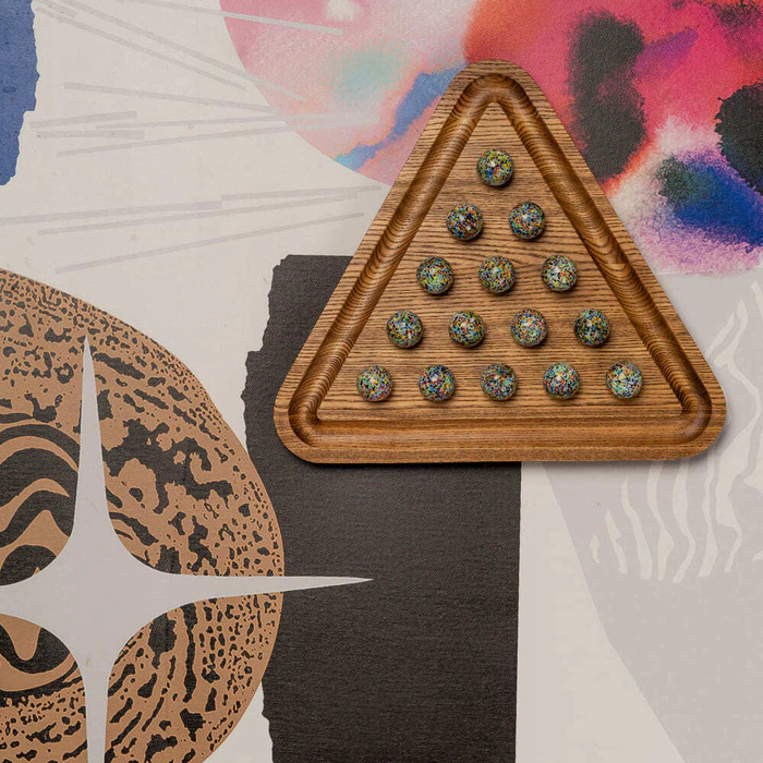 Solonoble "Triangle" Pixel multi board game