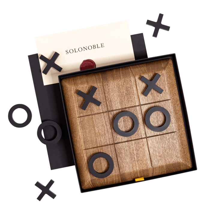 Solonoble Tic Tac Toe Game Set