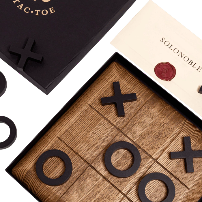 Solonoble Tic Tac Toe Game Set