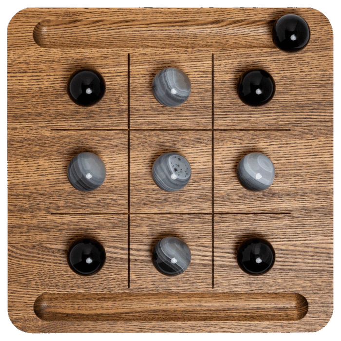 Tic Tac Toe Board Game "Poitiers"