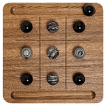 The board game Tic Tac Toe "Picasso"