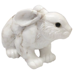 Sculpture of anhydrite "Hare"