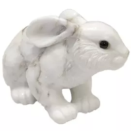Sculpture of anhydrite "Hare"