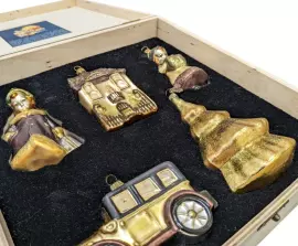 Set of 5 pcs Christmas tree toys "Children"