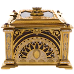 Chest of jasper "Tenderness" with rock crystal, Zlatoust