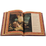 The leather-bound book "The Art of Love" by Ovid