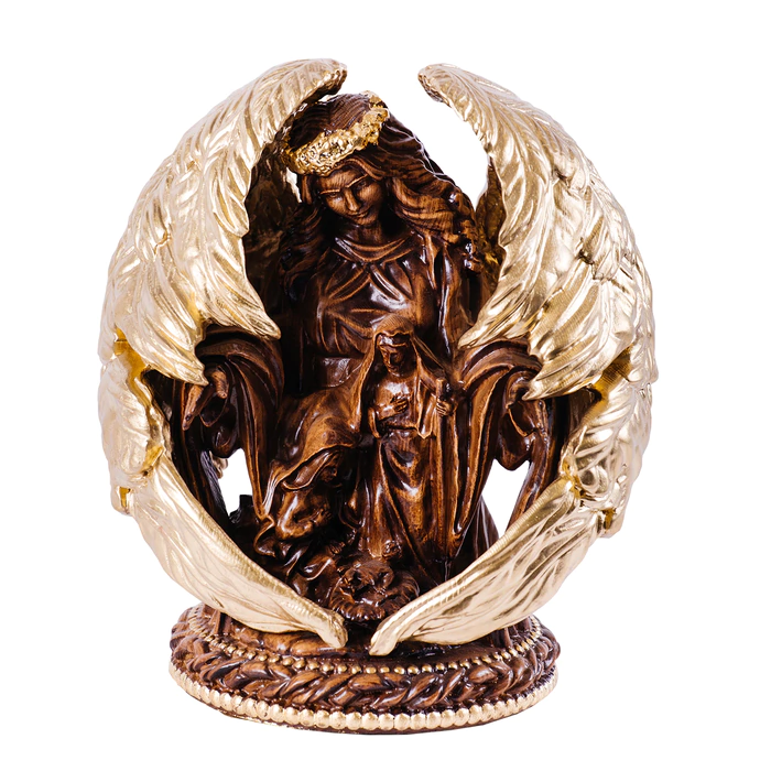 An exclusive souvenir made of solid beech "Christmas Angel"